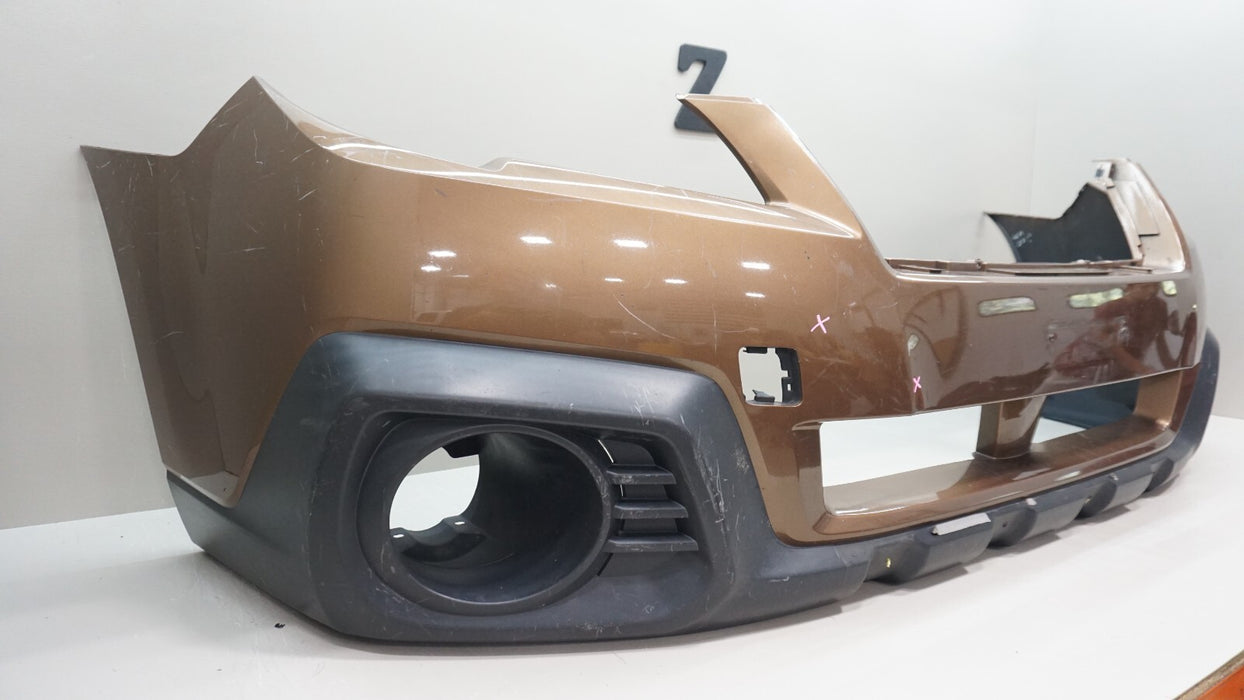 2013-2014 SUBARU OUTBACK WAGON FRONT BUMPER COVER PANEL OEM 57704AJ12A