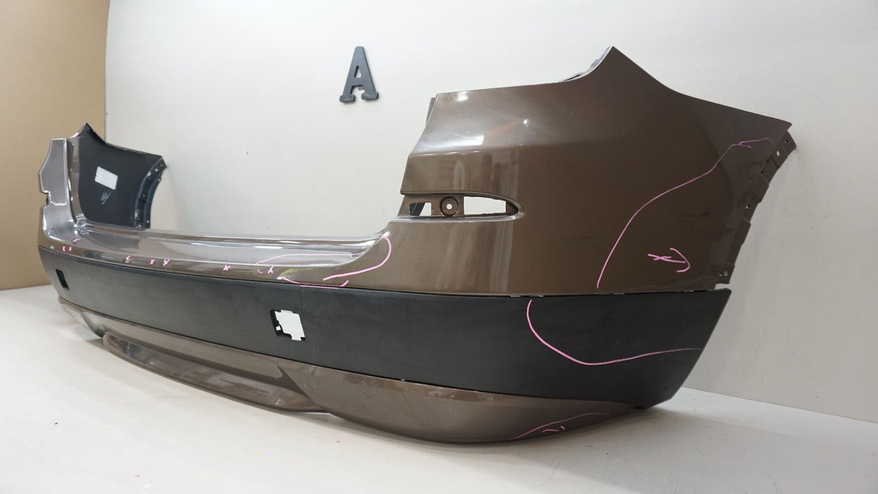 2011-2014 BMW X3 F25 REAR BUMPER COVER PANEL W/ MOLDING TRIM OEM 51127278478