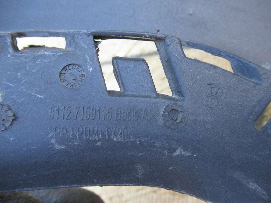 2010-2014 ROLLS ROYCE GHOST RR4 REAR BUMPER COVER PANEL PALSTIC 51127217965 OEM