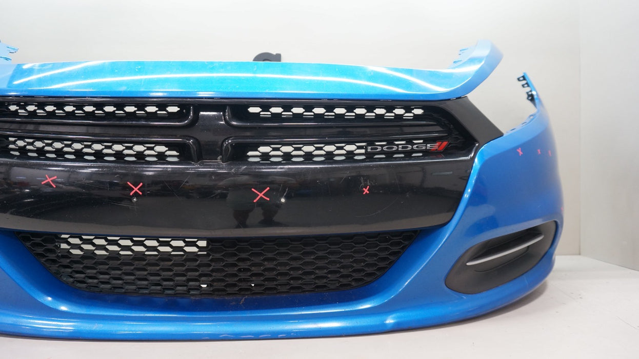 2013-2016 DODGE DART FRONT COMPLETE BUMPER COVER OEM 1TS71TRMA