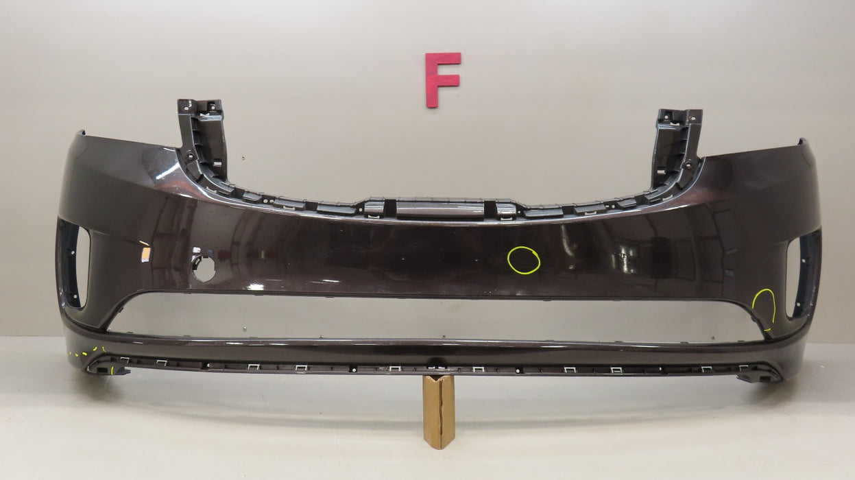 2015-2018 KIA SEDONA FRONT BUMPER COVER OEM