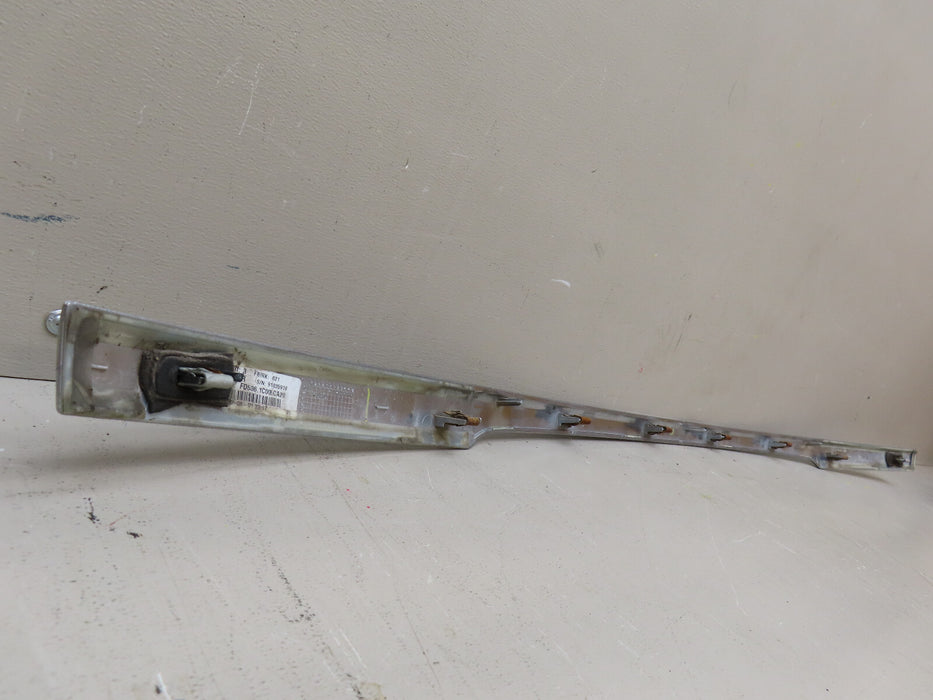 2017 2018 FORD FUSION REAR CENTER TRUNK LID MOLDING OEM HS73-F43400-ADW