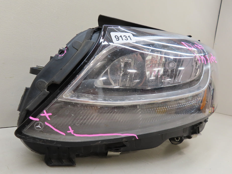 2015-2018 MERCEDES-BENZ C300 W205 FRONT LEFT DRIVER HEADLIGHT HALOGEN OEM