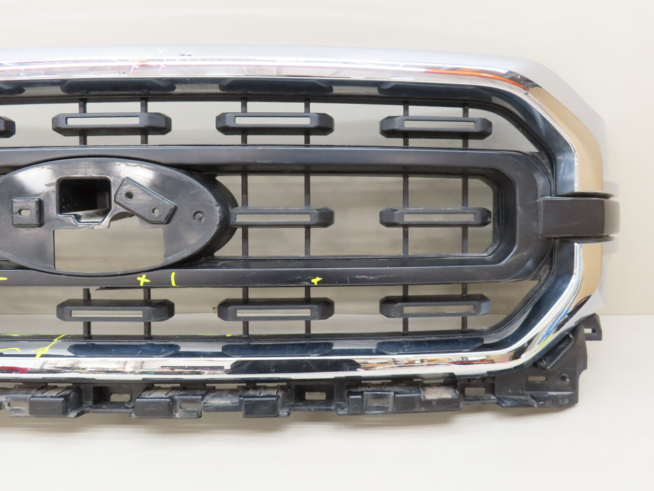 2021 2022 FORD F150 F-150 XLT FRONT RADIATOR GRILL GRILLE OEM ML34-8200-BFSMAS