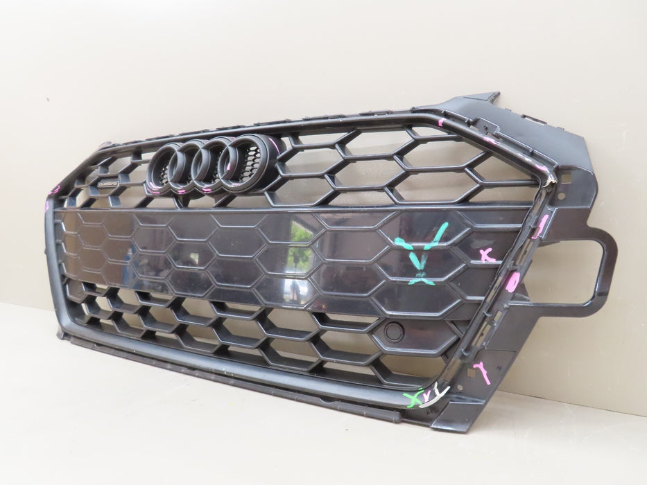 2020-2022 AUDI A4 QUATTRO FRONT BUMPER GRILLE GRILL W/ EMBLEM OEM 8W0853651DT