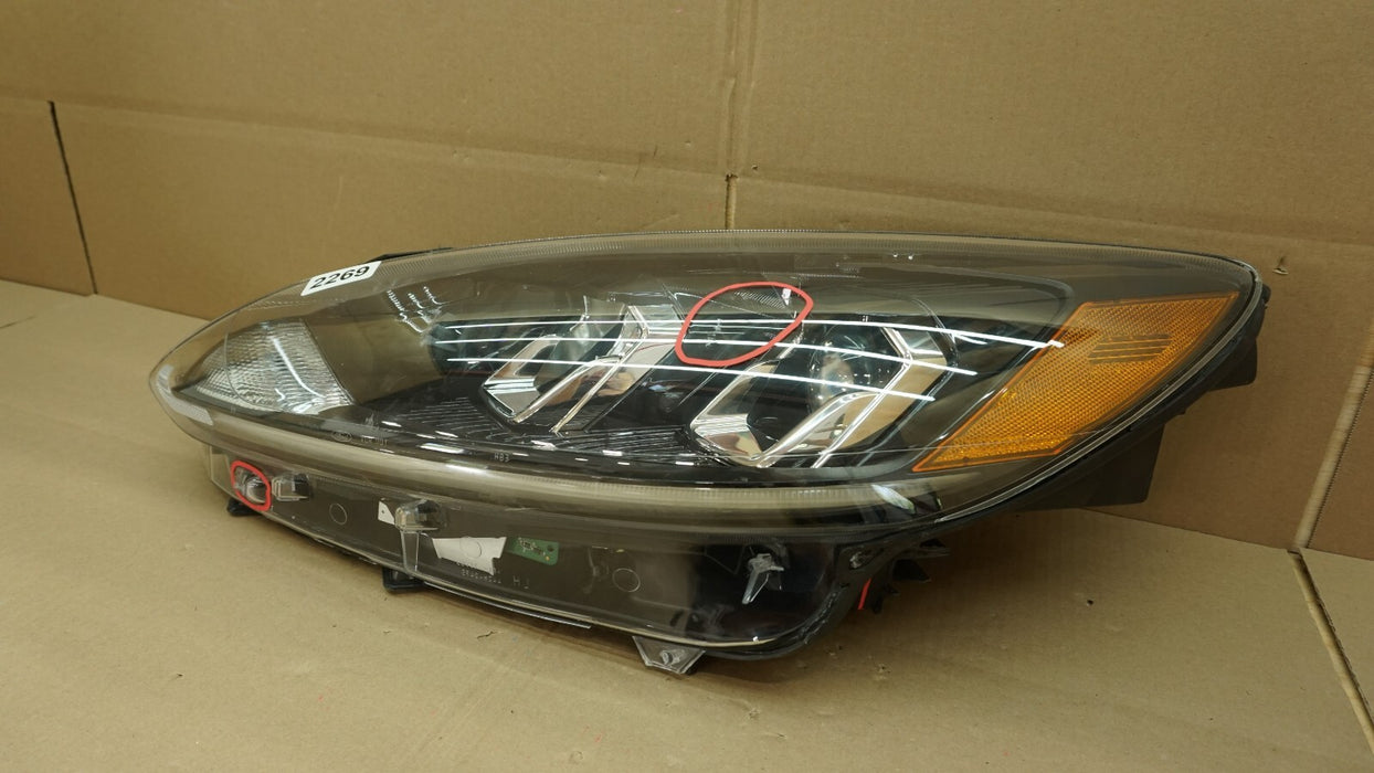 2020-2022 FORD ESCAPE FRONT LEFT DRIVER SIDE HEADLIGHT HALOGEN OEM 20 21 22