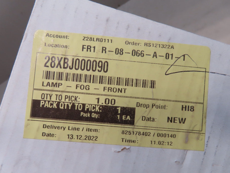 2006-2009 RANGE ROVER SPORT L320 L322 FRONT LEFT FOG LIGHT OEM XH22-15K201-BA