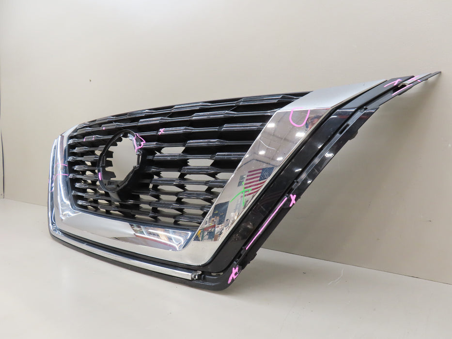 2021-2023 NISSAN ROGUE FRONT UPPER RADIATOR GRILLE  OEM 62310 6RA0A