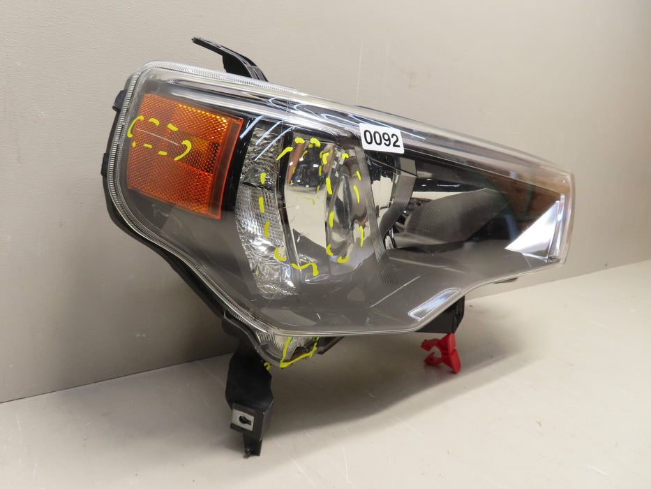 2014 2015 2016 2017 2018 2019 2020 TOYOTA 4RUNNER HEADLIGHT RIGHT RH HALOGEN OEM
