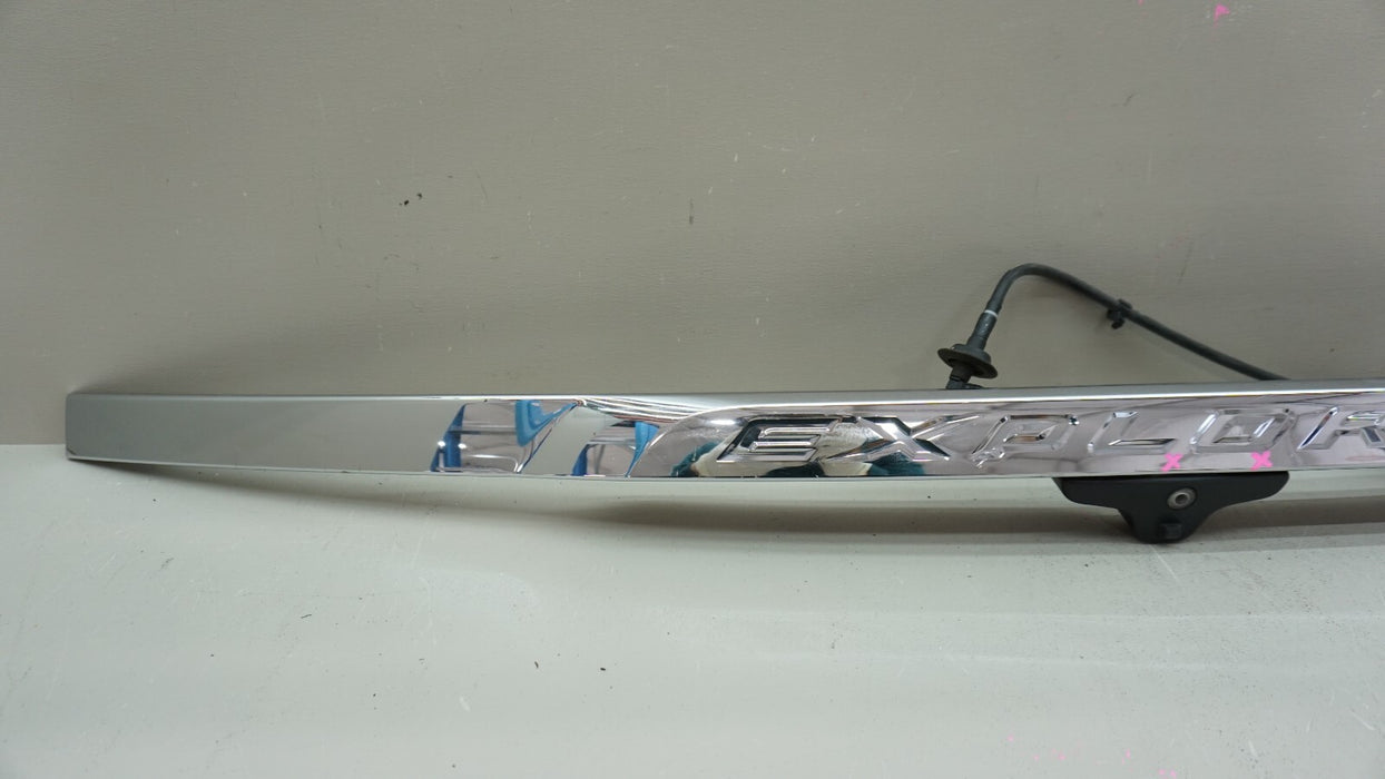 2016-2019 FORD EXPLORER REAR TRUNK CHROME TRIM W/CAMERA 230516A OEM 16 17 18 19