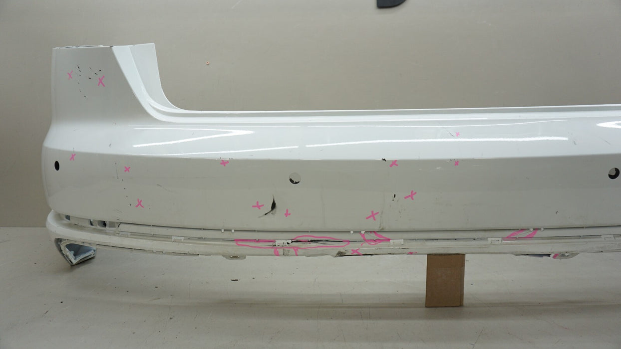2017-2018 AUDI A4 QUATTRO SEDAN S-LINE REAR BUMPER COVER PANEL OEM 8W5807385A