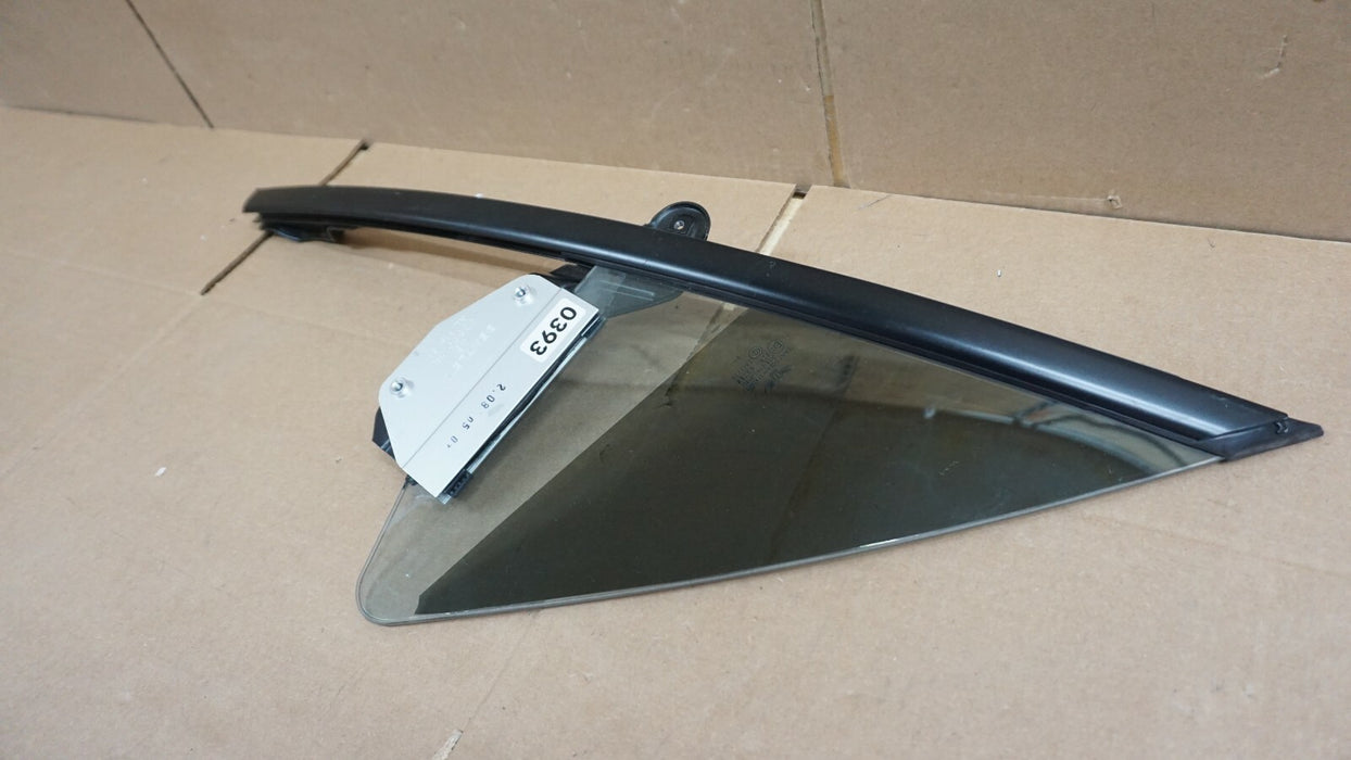 2003-2010 BENTLEY CONTINENTAL FRONT RIGHT DOOR QUARTER GLASS VENT WINDOW OEM