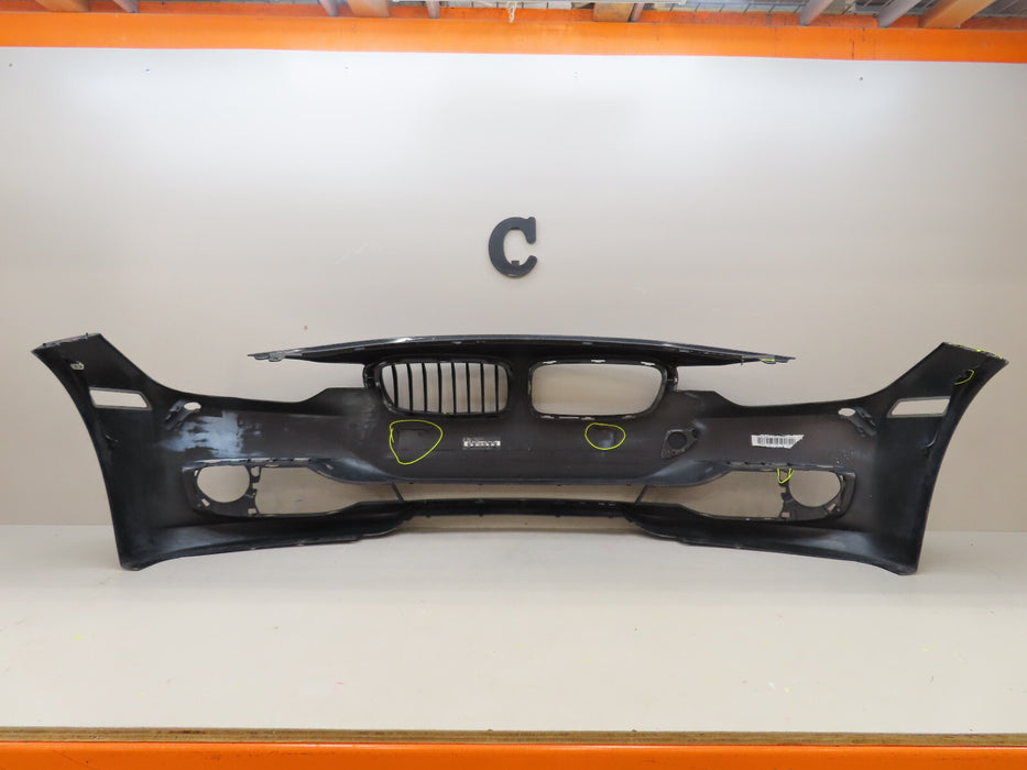 2012 2013 2014 2015 BMW 3 SERIES 328I 335I F30 F31 FRONT BUMPER COVER OEM