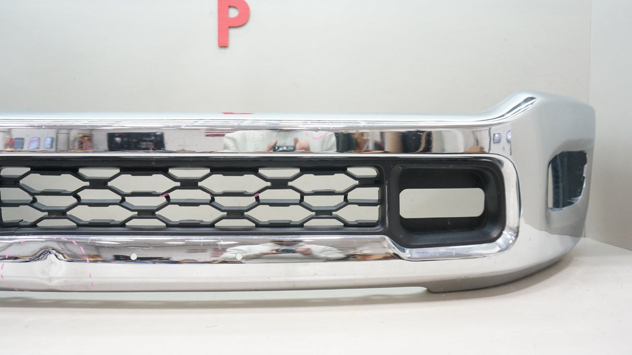 2019-2024 DODGE RAM 2500 3500 FRONT METAL CHROME BUMPER COVER OEM