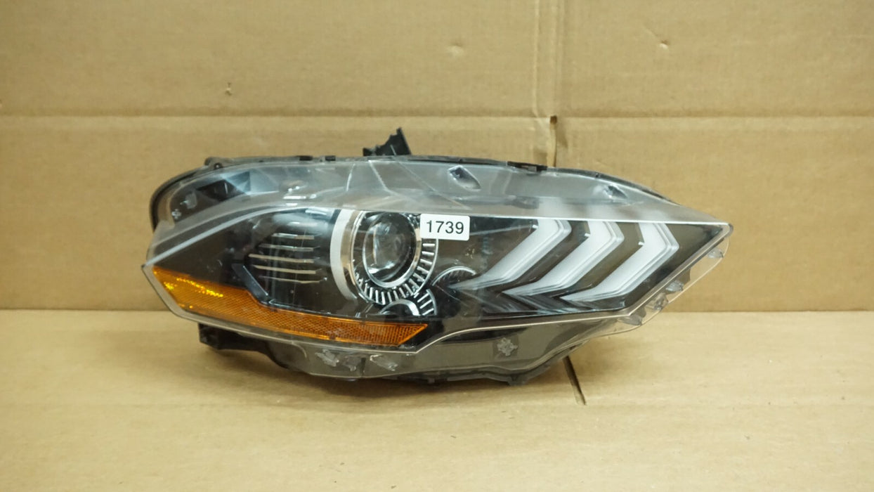 2018-2021 FORD MUSTANG FRONT RIGHT PASSENGER SIDE HEADLIGHT HEADLAMP LED OEM