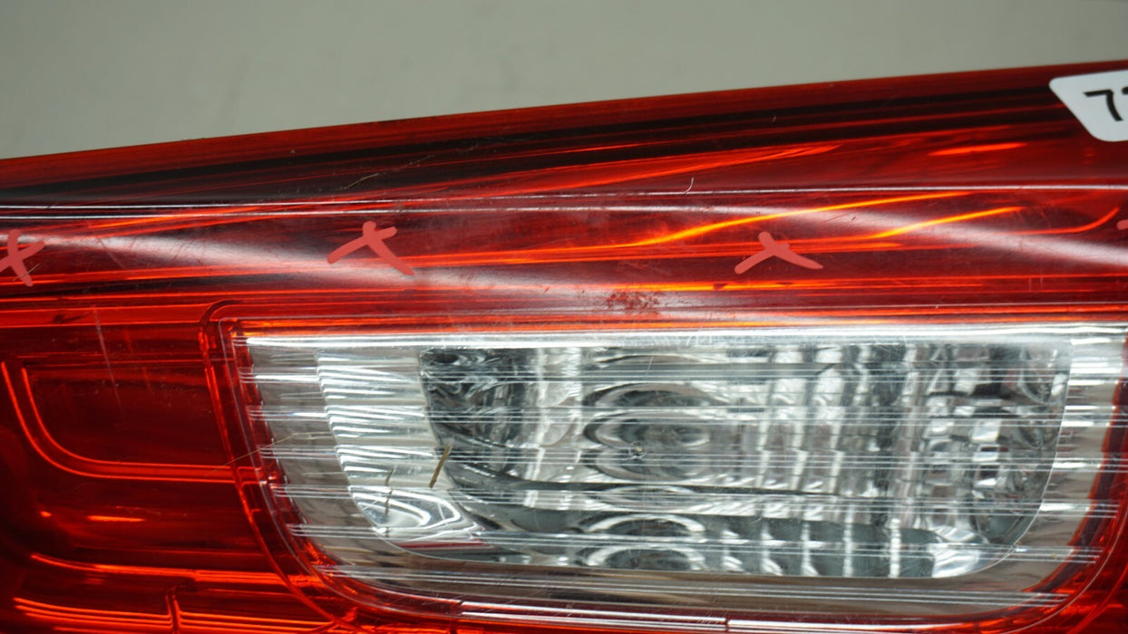 2011-2019 MITSUBISHI OUTLANDER REAR RIGHT PASSENGER SIDE INNER TAIL LIGHT OEM