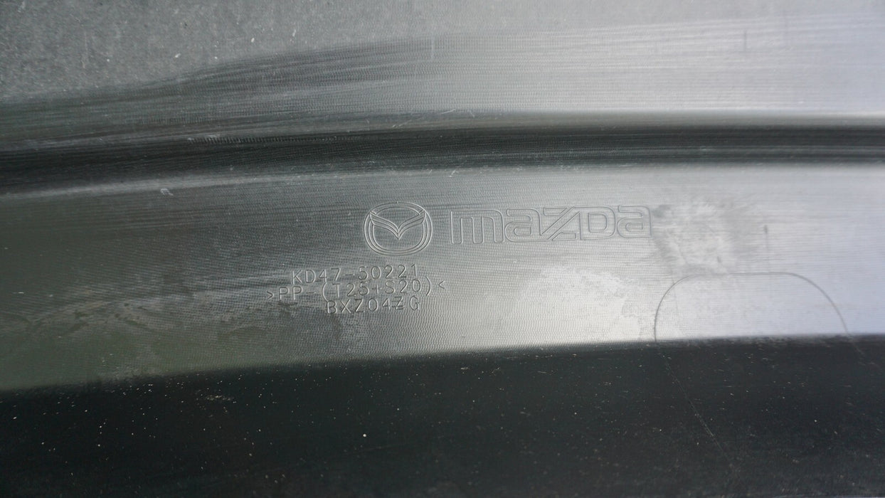 2013-2015 MAZDA CX-5 REAR BUMPER COVER PANEL ASSEMBLY PANEL KD47-50221 OEM