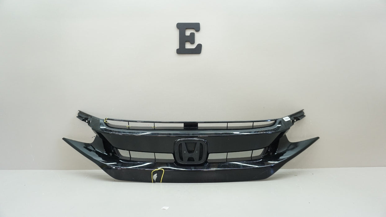 2016-2018 HONDA CIVIC FRONT UPPER BUMPER GRILLE COVER OEM 71120-TGG