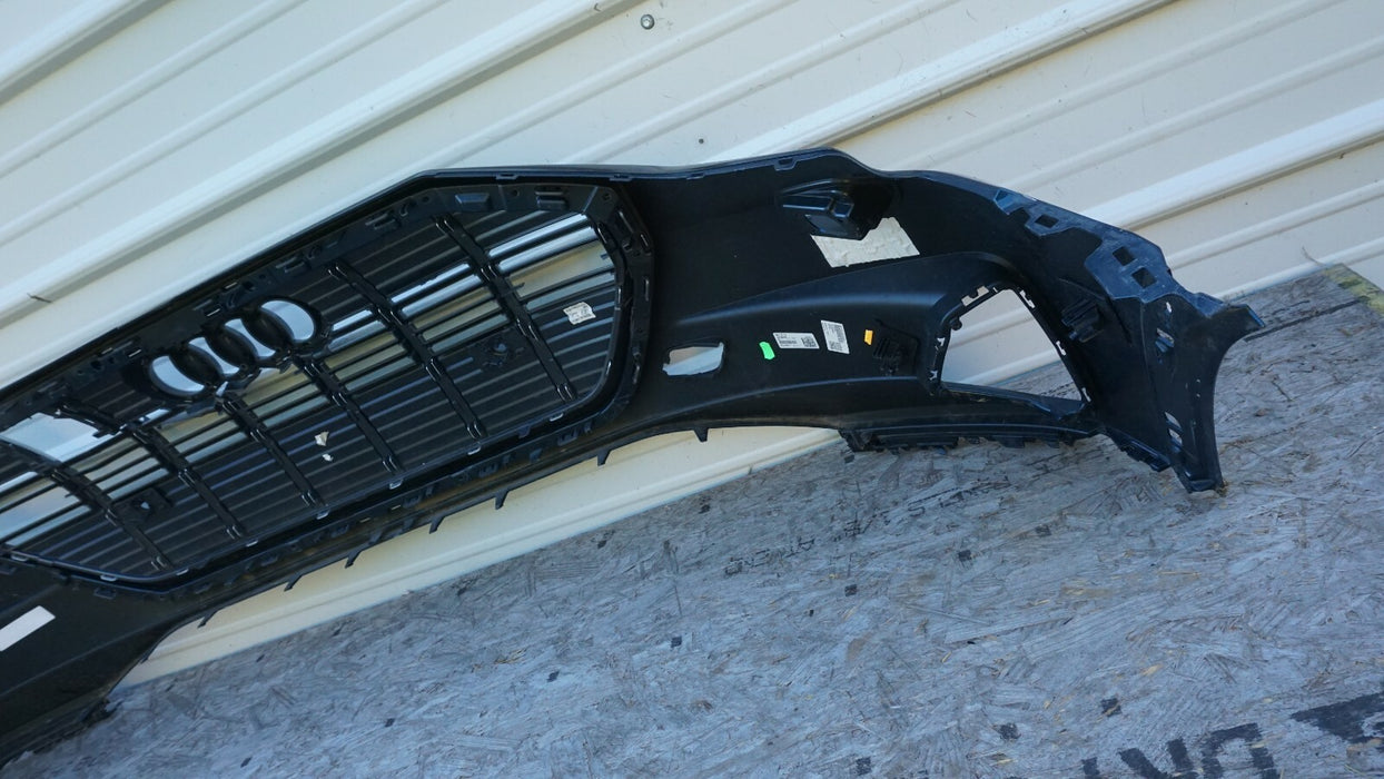 2019-2020 AUDI E-TRON FRONT BUMPER COVER PANEL W/ GRILL 4KE807437E 19 20 OEM
