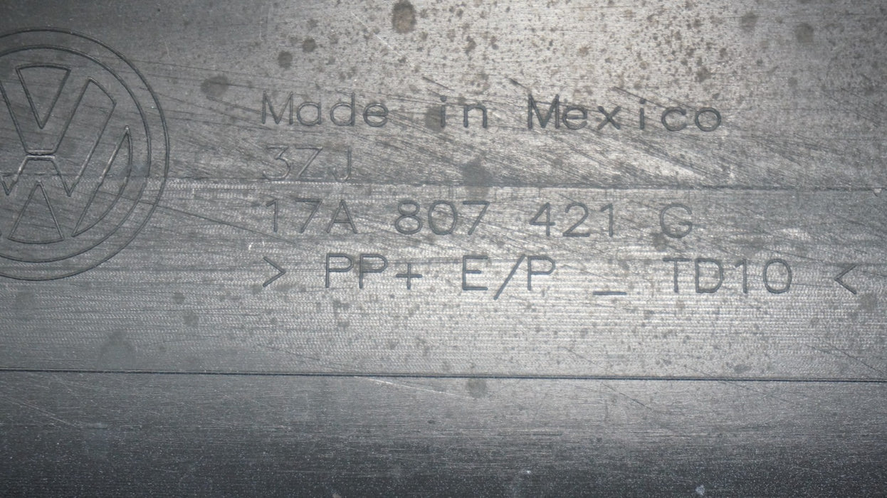 2023-2024 VOLKSWAGEN JETTA REAR BUMPER COVER PANEL OEM 17A807421G