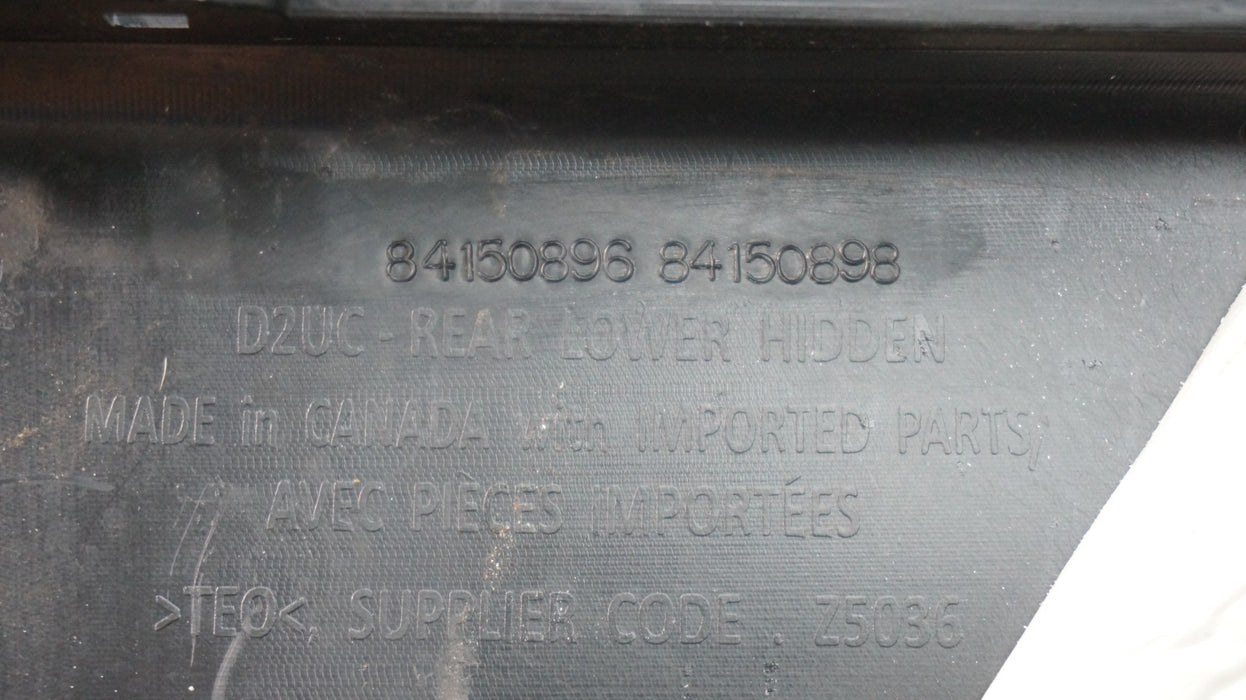 2018-2021 CHEVROLET EQUINOX L LS LT REAR LOWER BUMPER VALANCE PANEL OEM 84150896