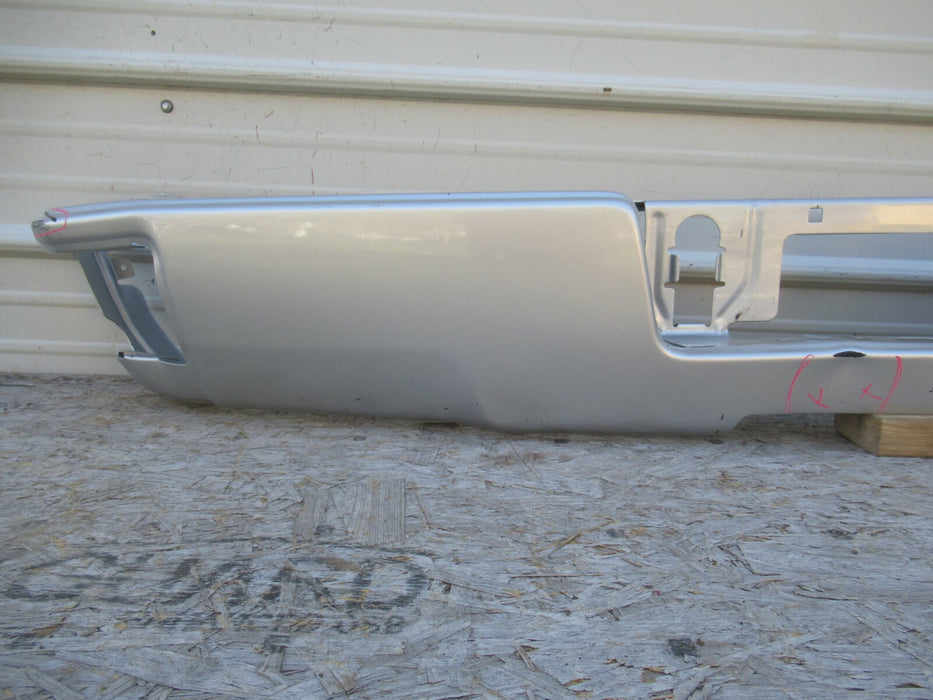2014 - 2019 GMC SIERRA SILVERADO 1500 REAR BUMPER COVER PANEL CHROME OEM