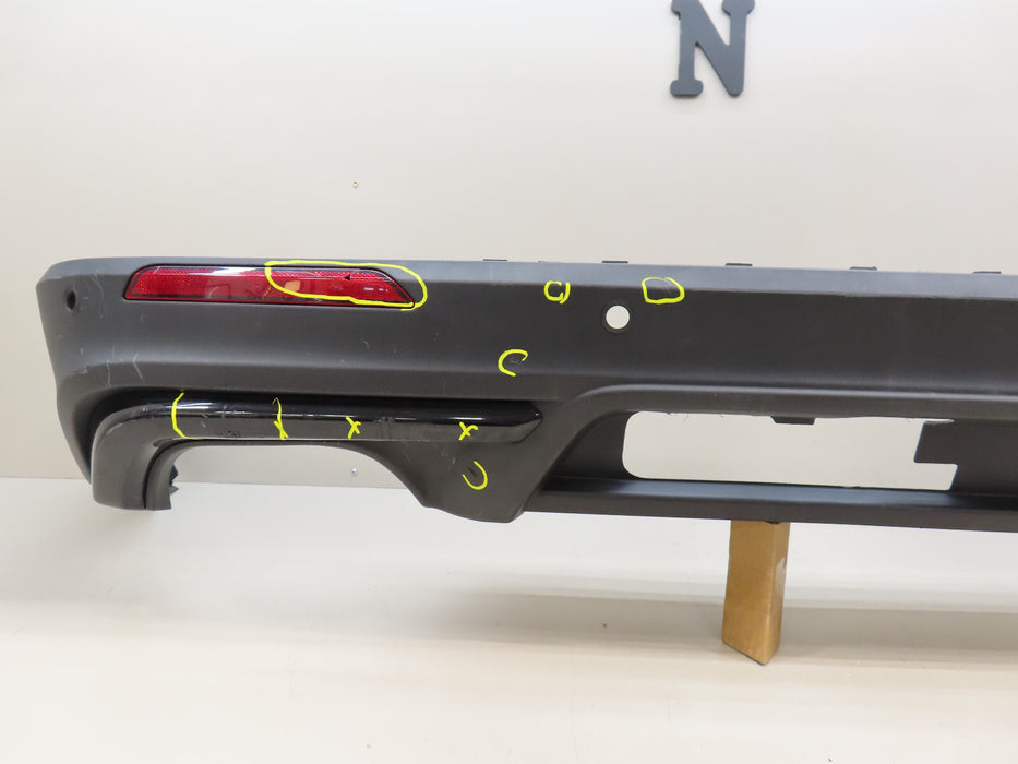 2020-2025 FORD EXPLORER REAR LOWER BUMPER COVER VALANCE PANEL OEM LB5B-17F954