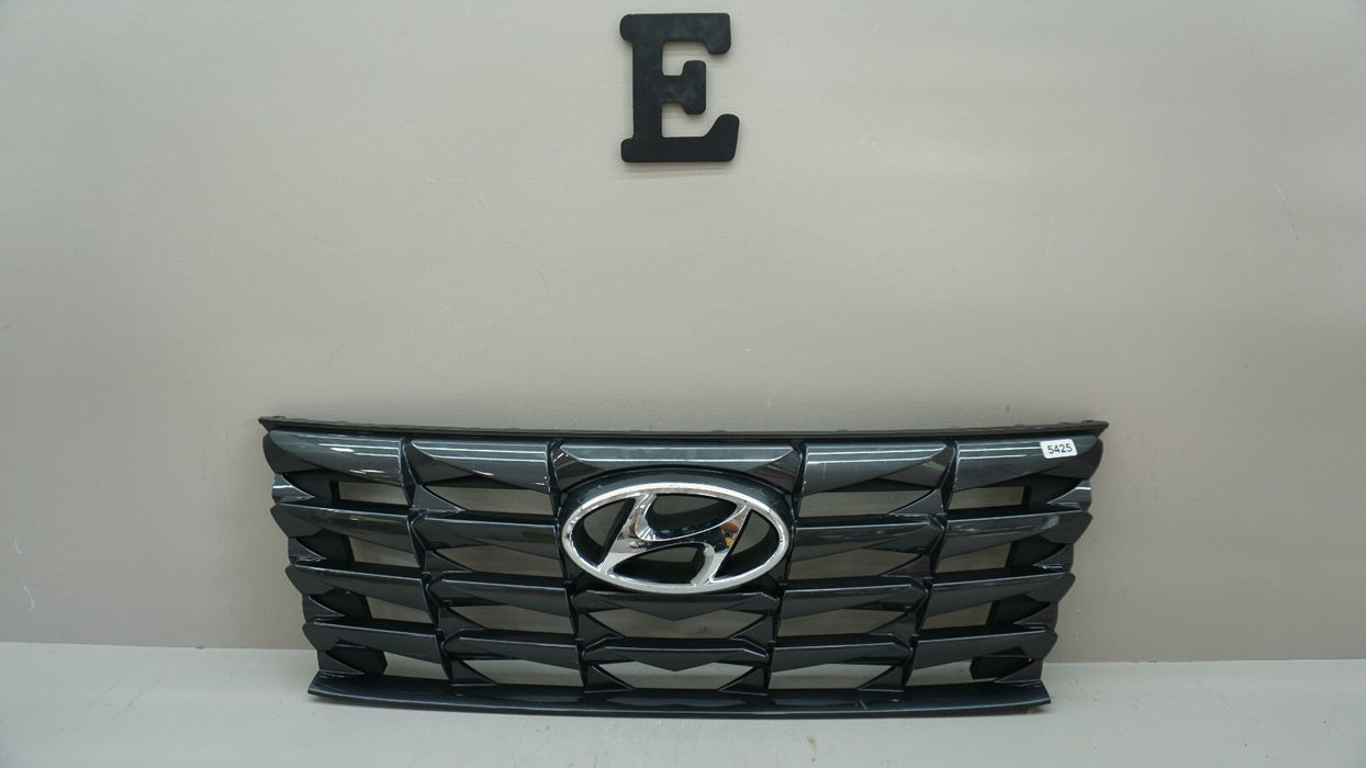2021-2020 HYUNDAI TUCSON FRONT UPPER GRILL GRILLE W/ EMBLEM OEM 86366-N9000