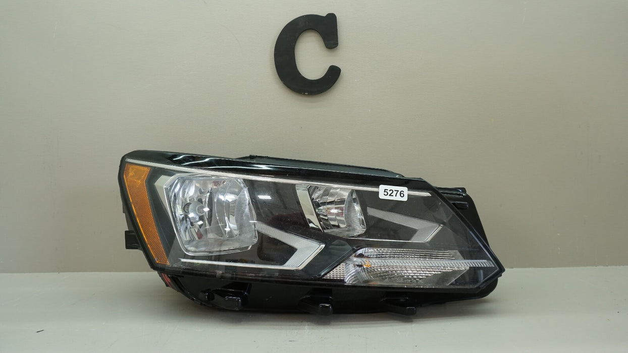 2016-2019 VOLKSWAGEN PASSAT FRONT RIGHT PASSENGERS SIDE HALOGEN HEADLIGHT OEM
