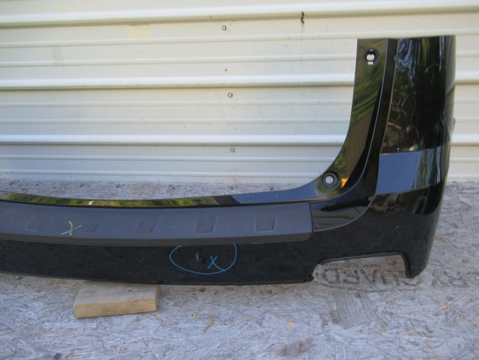 2010-2015 GMC TERRAIN REAR BUMPER COVER PANEL BLACK PLASTIC 11 12 13 14 OEM