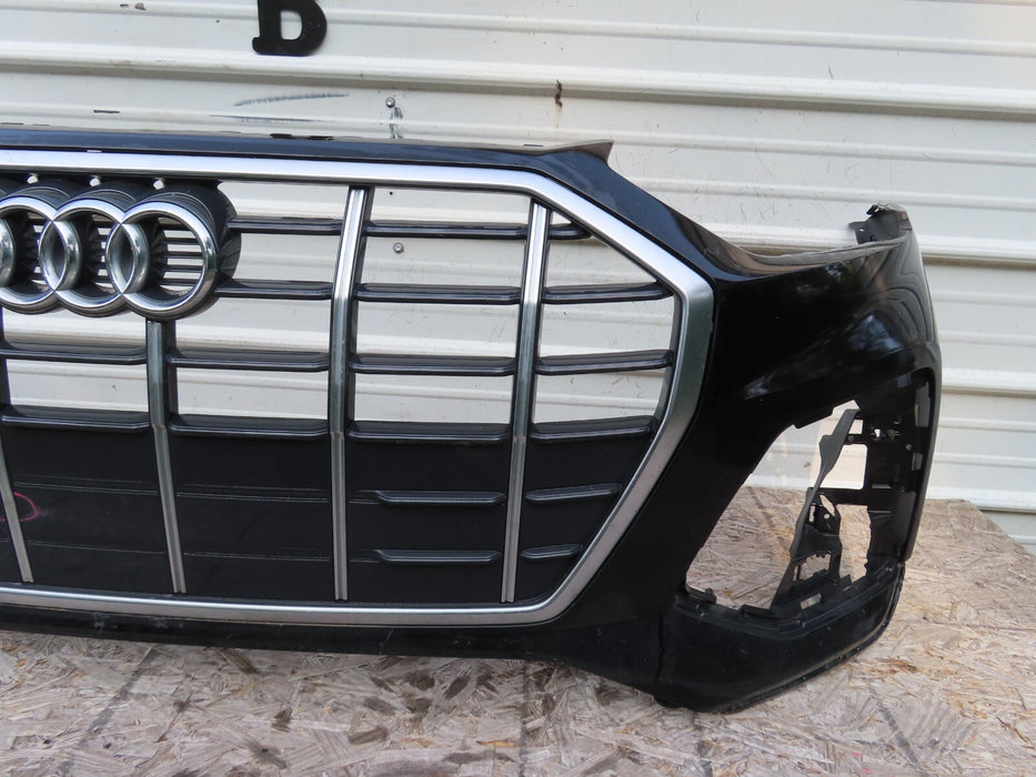2021-2022 AUDI Q5 FRONT BUMPER COVER W/ GRILLE GRILL EMBLEM BADGE OEM 80A807437P