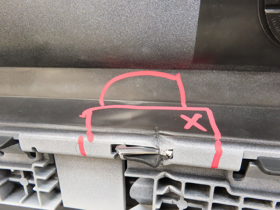 2019-2020 AUDI Q8 REAR MIDDLE/LOWER BUMPER COVER 4M8807527B OEM