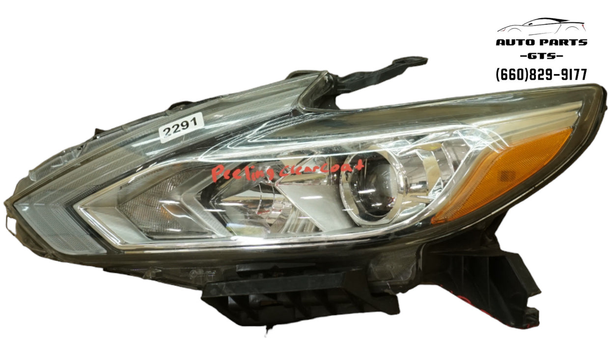 2016-2018 NISSAN ALTIMA FRONT LEFT DRIVER SIDE HEADLIGHT HALOGEN OEM 16 17 18