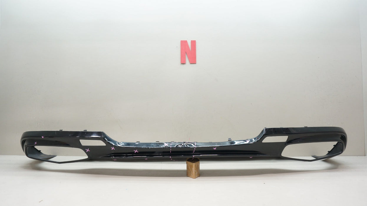 2021-2024 GENESIS GV80 REAR LOWER BUMPER VALANCE PANEL OEM 86612T6000