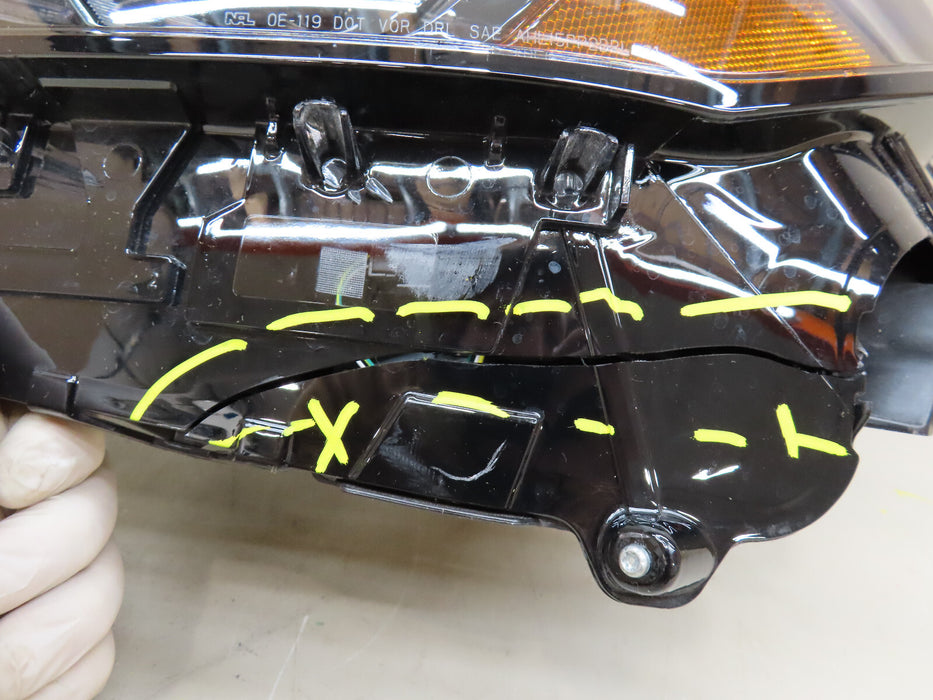 2024 TOYOTA HIGHLANDER FRONT LEFT DRIVER HEADLIGHT LED OEM PARTS ONLY