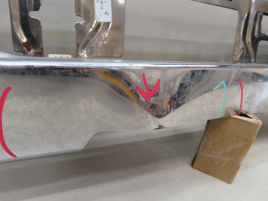 2014-2019 CHEVROLET SILVERADO GMC SIERRA 1500 REAR METAL BUMPER COVER PANEL OEM