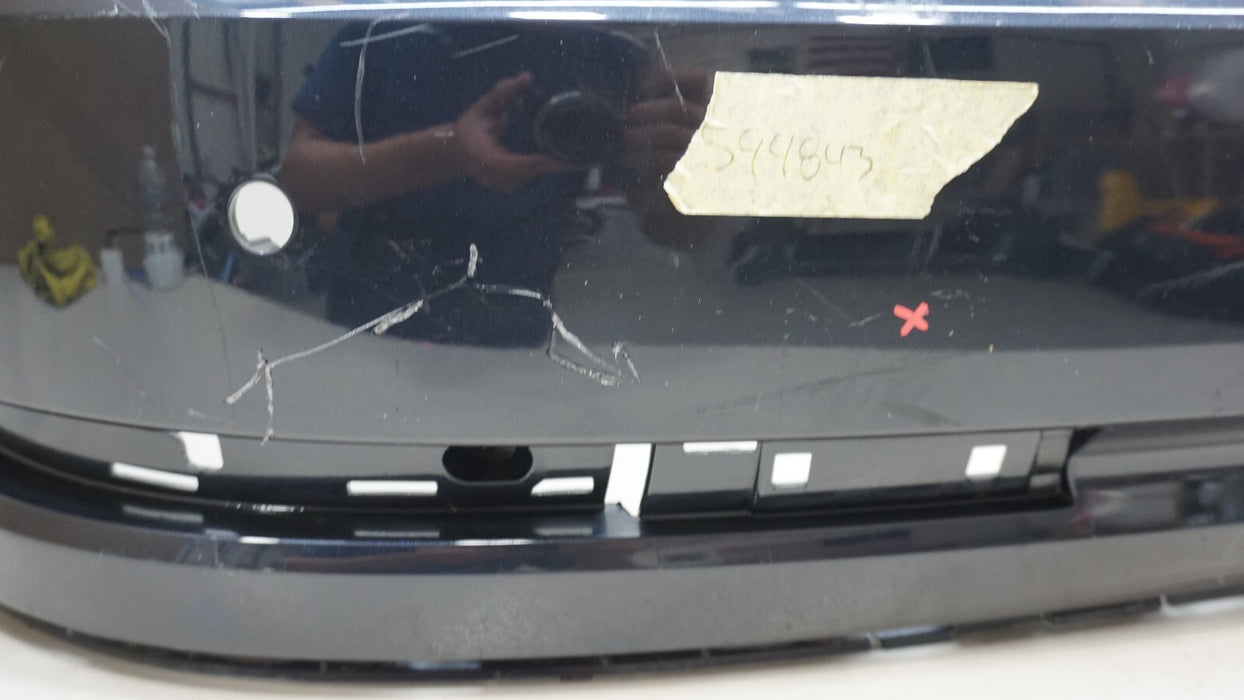 2019-2020 AUDI A8 QUATTRO REAR BUMPER COVER PANEL W/ SENSOR HOLE OEM 4N0807511