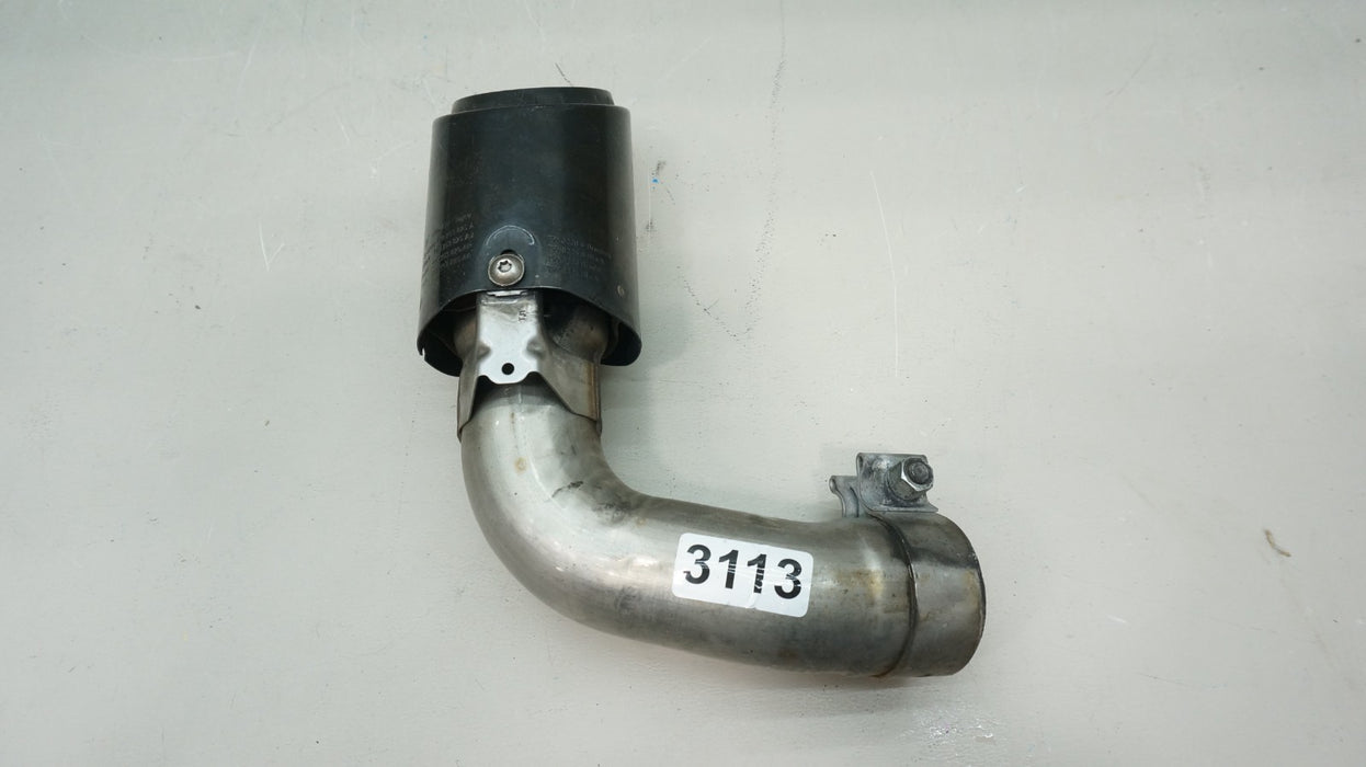 2019-2023 PORSCHE CAYENNE TURBO LH REAR INNER EXHAUST PIPE TIP 9Y0253823EQ