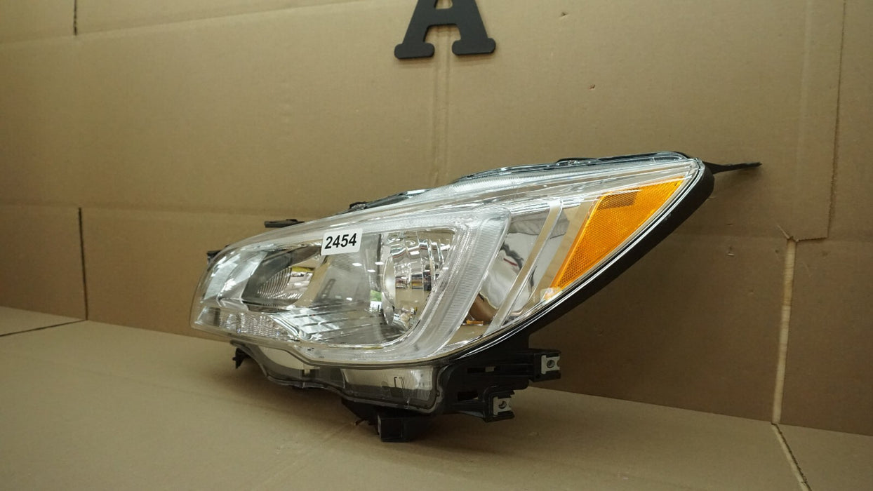 2015-2017 SUBARU LEGACY FRONT LEFT DRIVER SIDE HEADLIGHT HALOGEN OEM 15 16 17