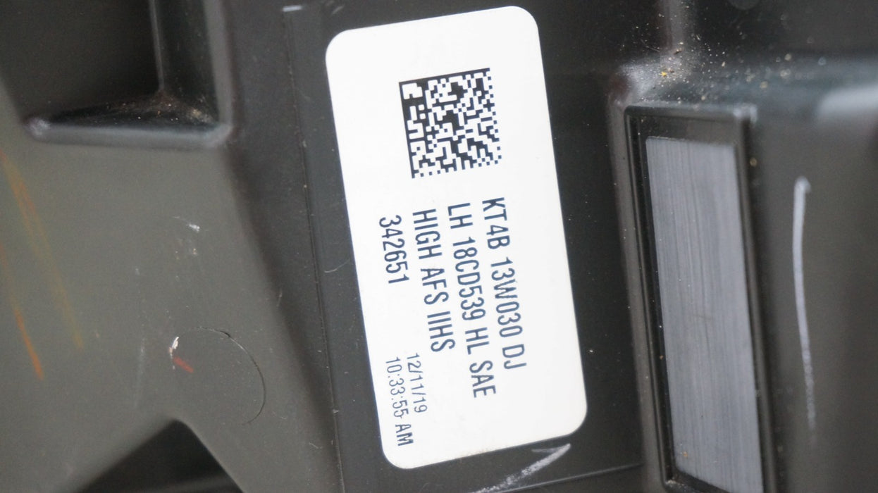 2019-2023 FORD EDGE FRONT LH LEFT DRIVER SIDE HEADLIGHT LED KT4B13W030 OEM