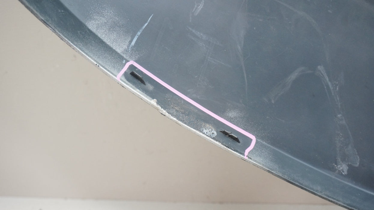 2013-2017 DODGE RAM 1500 FRONT UPPER BUMPER COVER PANEL OEM 13DS-R-1001P