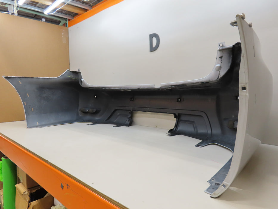 2017-2018 NISSAN ARMADA REAR BUMPER COVERW/SENSOR HOLES  OEM 85022 5ZW0H