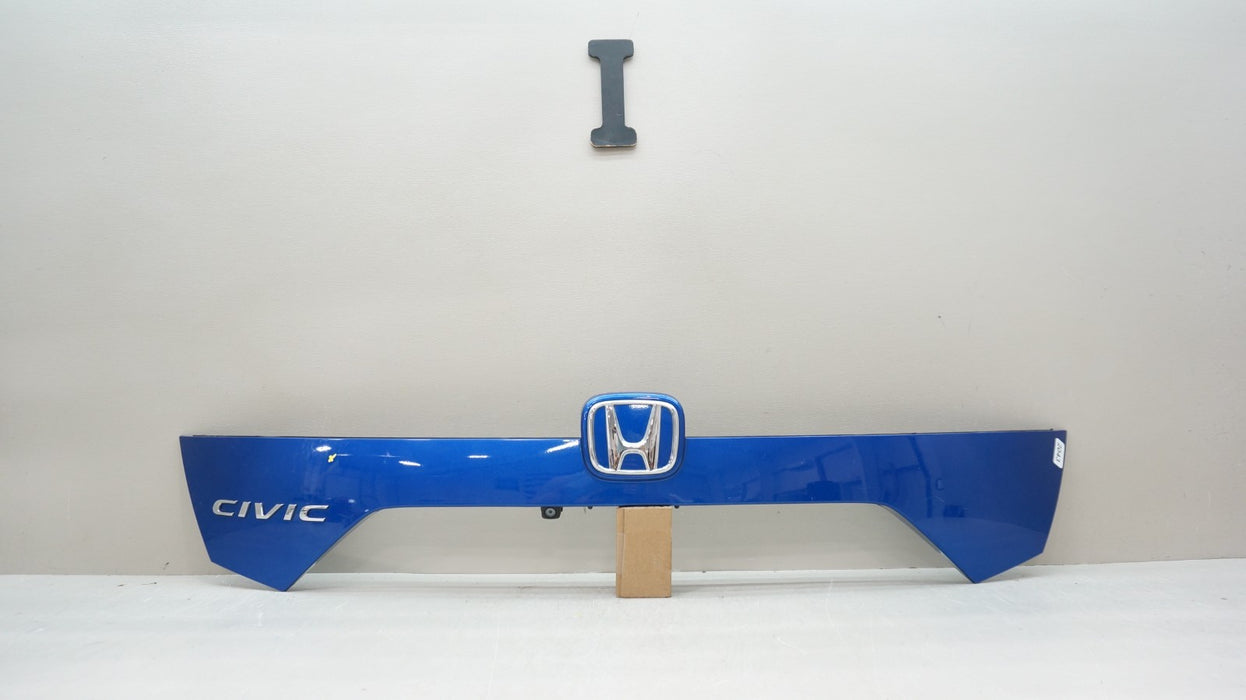 2016-2021 HONDA CIVIC REAR TRUNK LID MOLDING TRIM WITH CAMERA OEM 74890-TBAA-A1