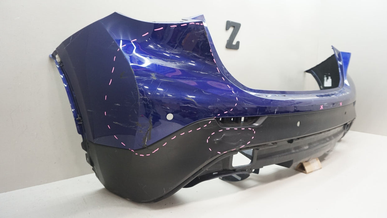 2017-2019 INFINITI QX30 REAR BUMPER COVER PANEL OEM 85022-5DJ0H