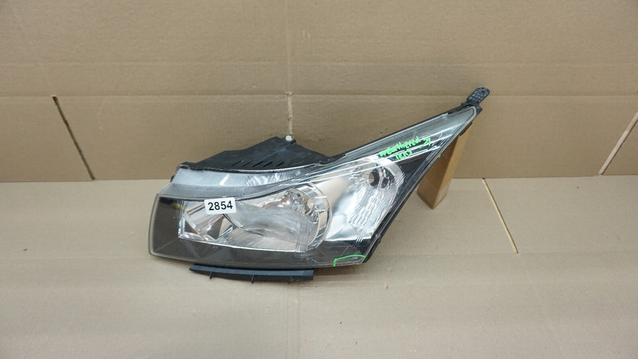2011-2015 CHEVROLET CRUZE FRONT LH LEFT DRIVER SIDE HEADLIGHT OEM 11 12 13 14 15