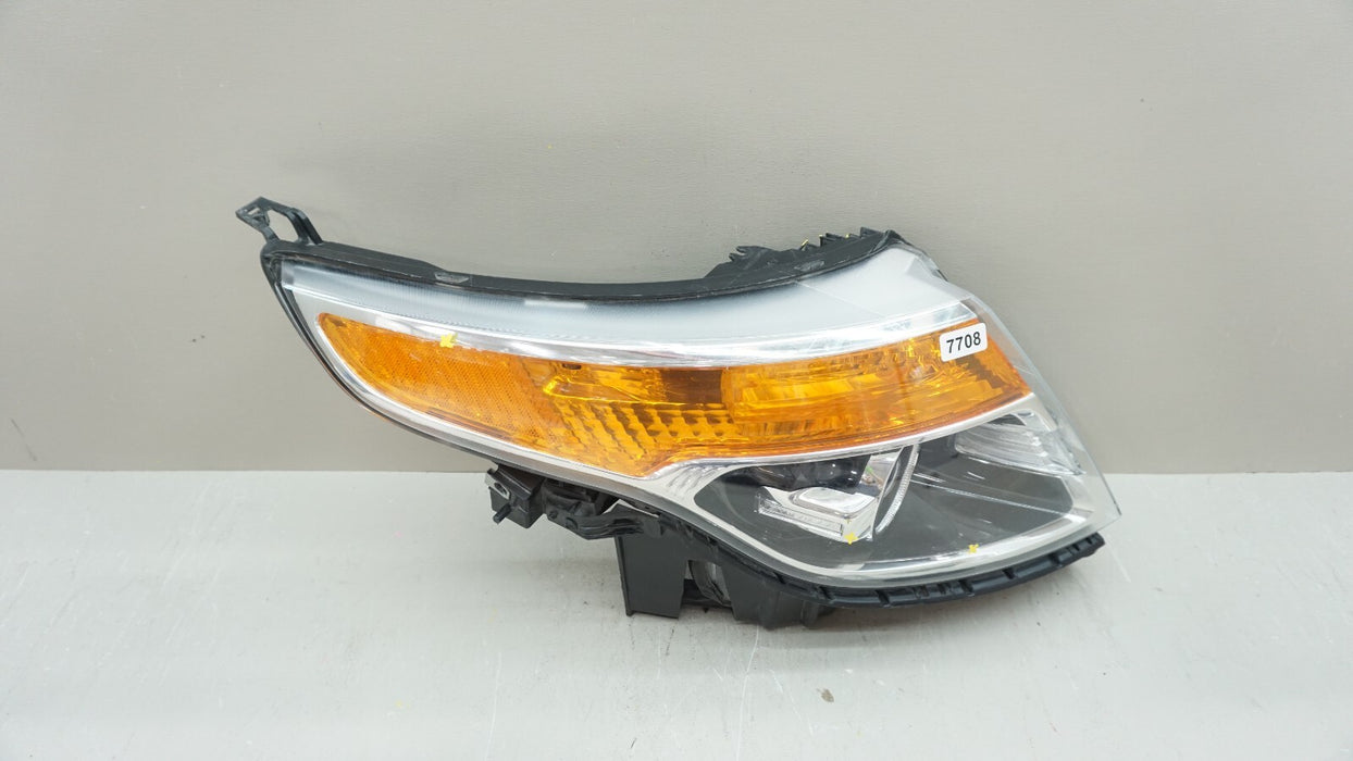 2013-2015 FORD EXPLORER FRONT RH RIGHT PASSENGER SIDE HALOGEN HEADLIGHT OEM