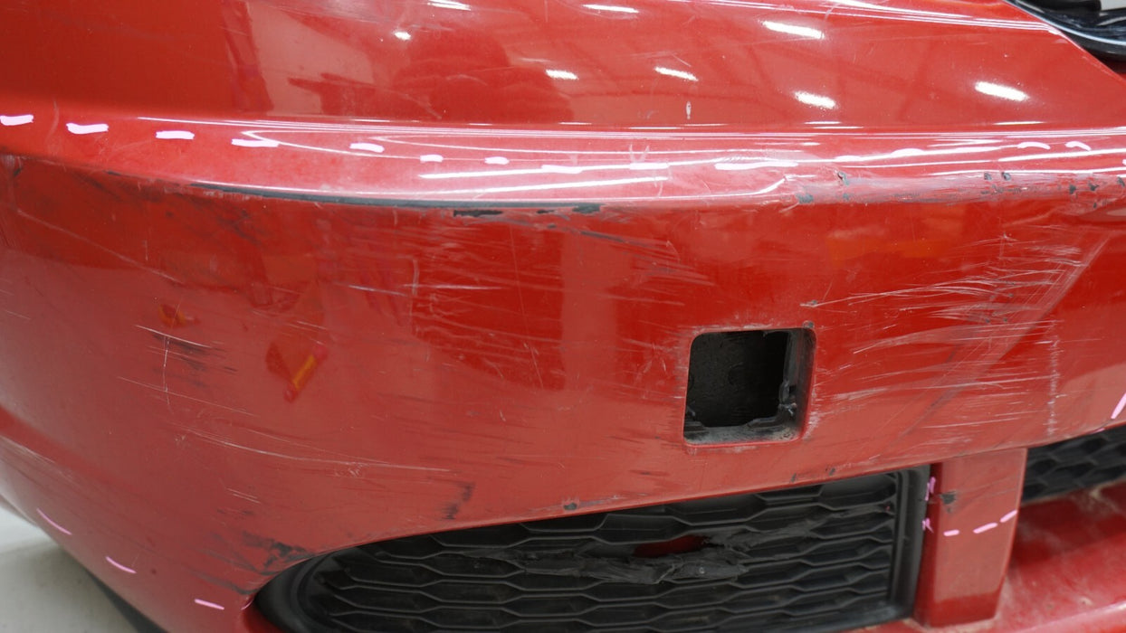 2013-2017 DODGE JOURNEY SE FRONT BUMPER COVER W/ GRILLE GRILL OEM 1RM50TRMAB