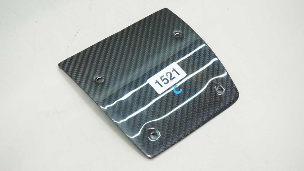 2004-2012 LAMBORGHINI GALLARDO REAR CARBON FIBER SPOILER COVER TRIM OEM