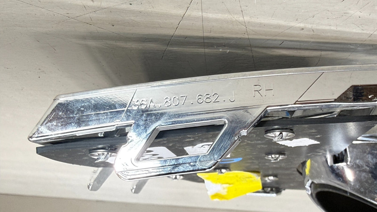 2021-2024 BENTLEY BENTAYGA FRONT RIGHT RH BUMPER CHROME GRILLE OEM 36A.807.682.J