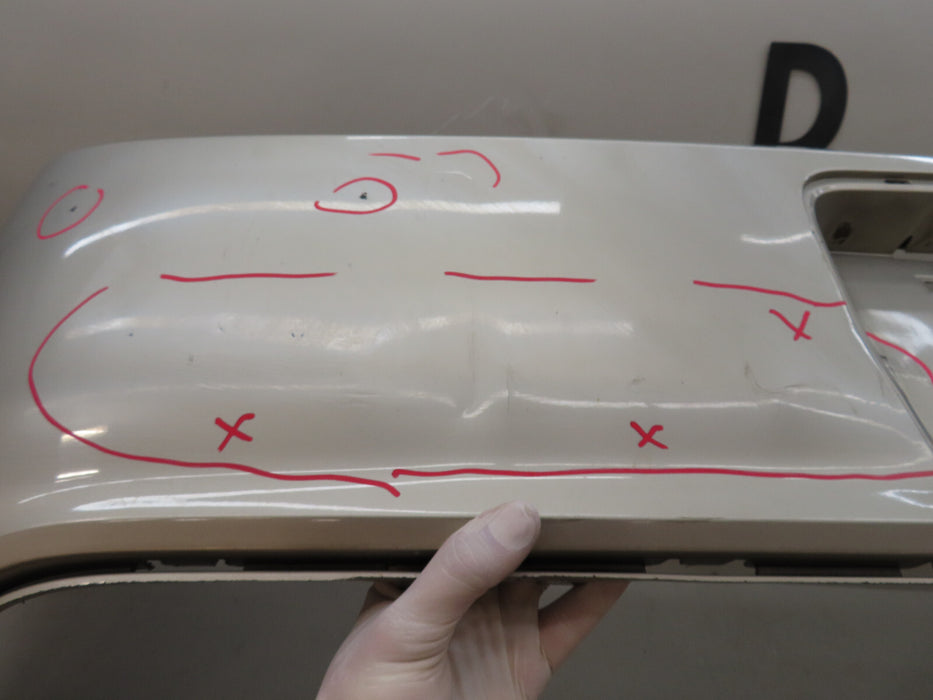 2008-2012 CHEVROLET MALIBU REAR BUMPER COVER OEM 259192034
